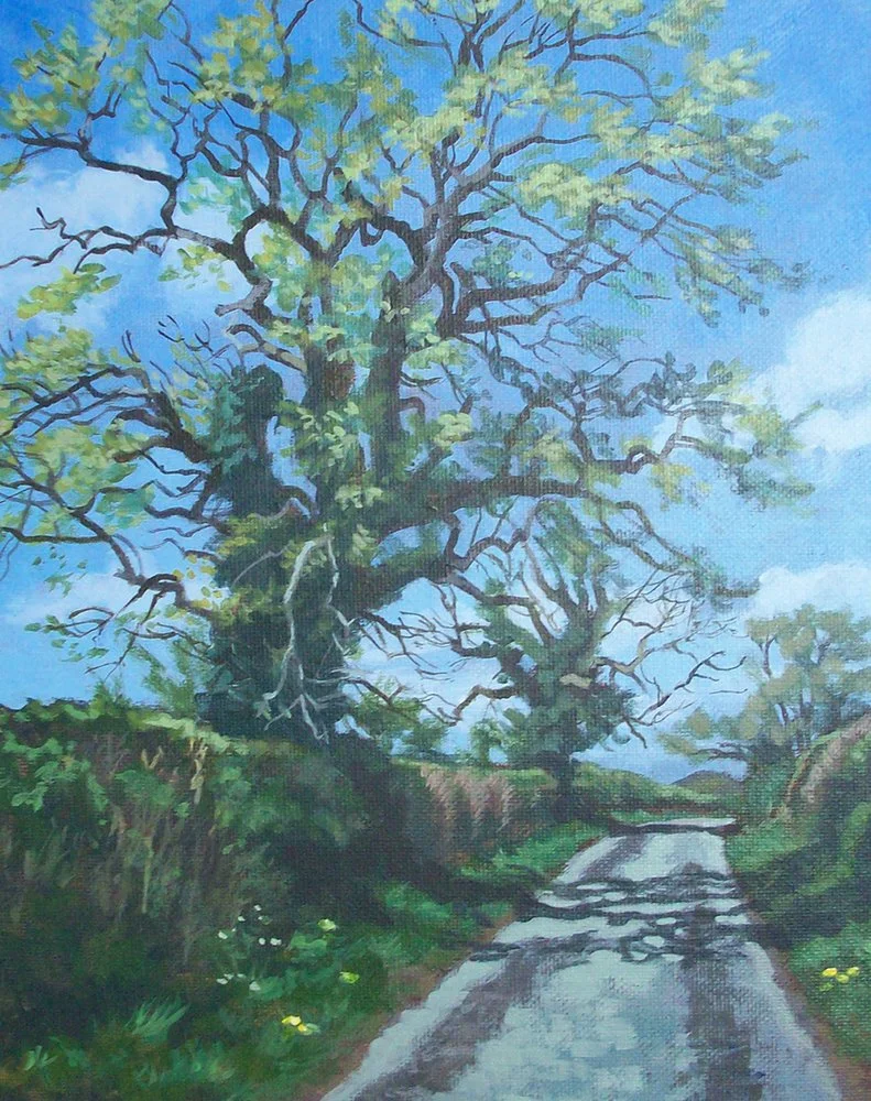 Kate Chitham-Lane 5 ways to Totterton #4-acrylic-20cm x 25cm-£225.jpg