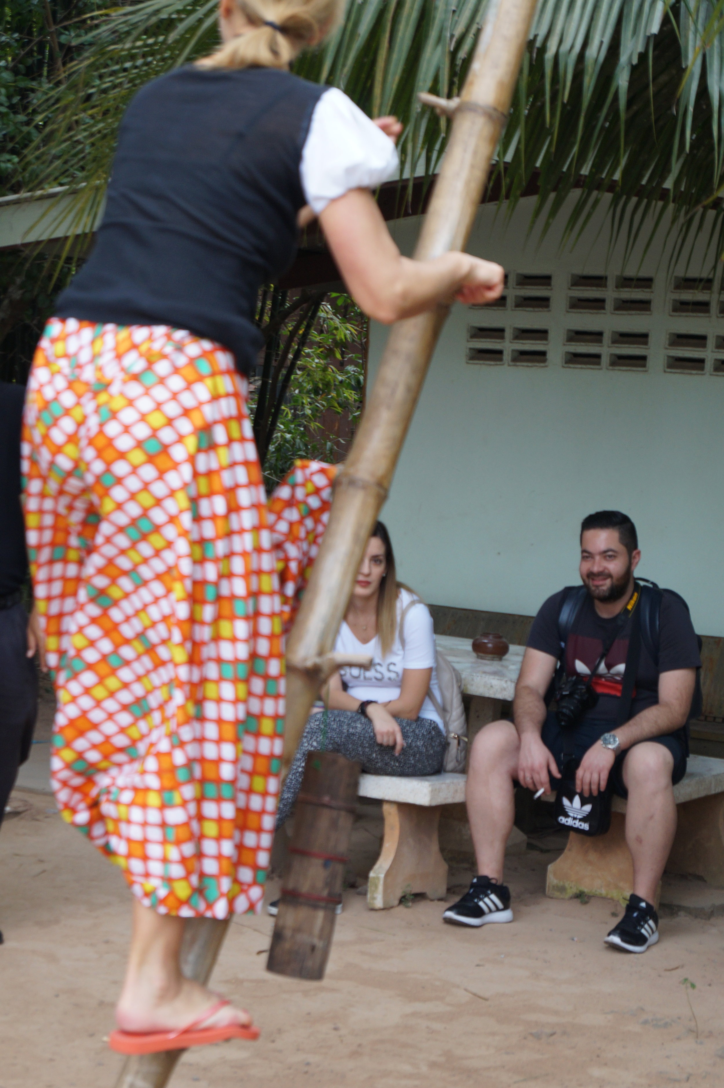 One of our first days there, we vistited a small family-run coconut plantation just outside Bangkok. 