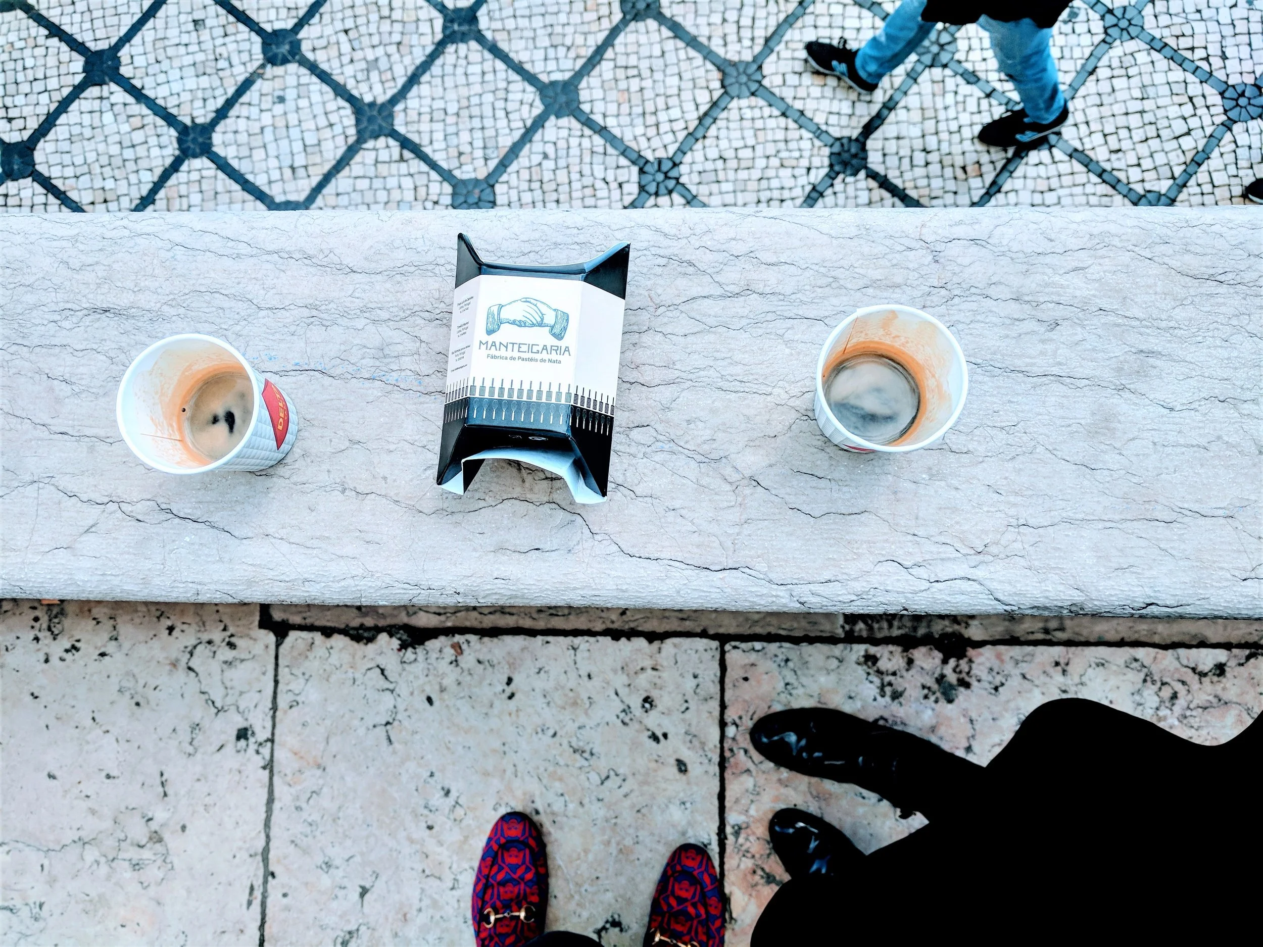 Such a quick trip means LOTS of coffee