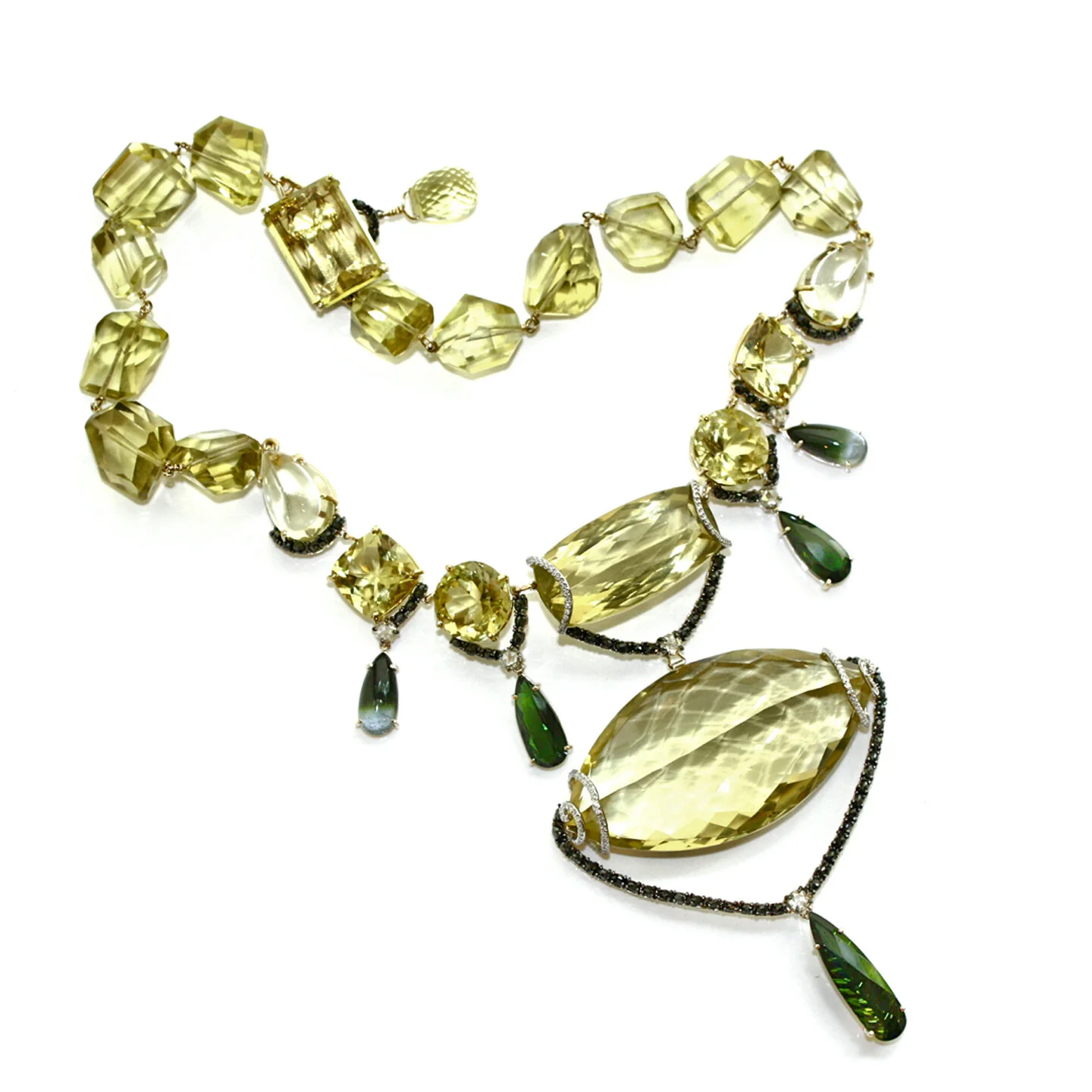   Lemon Citrine Melanie Necklace  