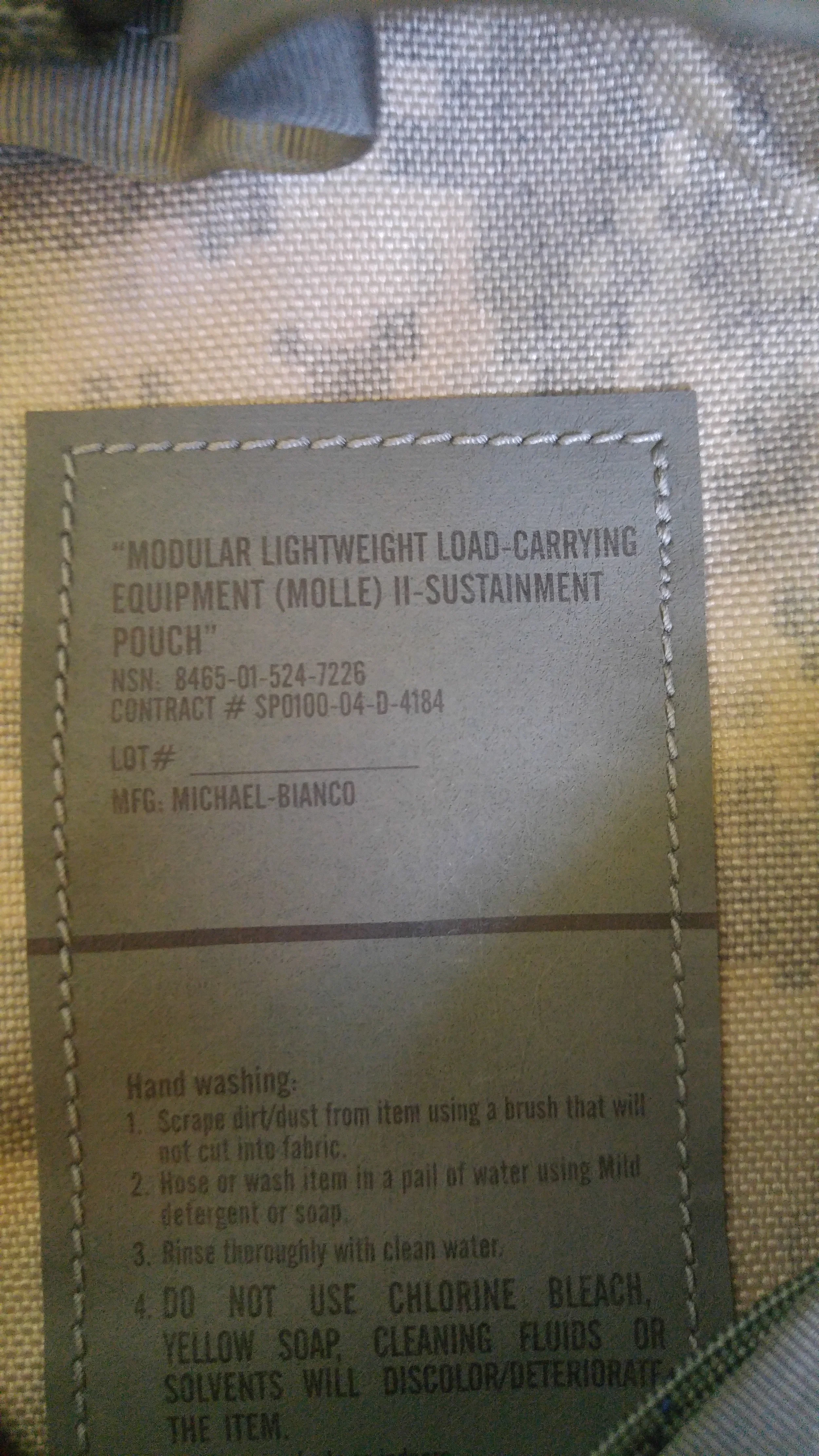ucp sustainment pouch