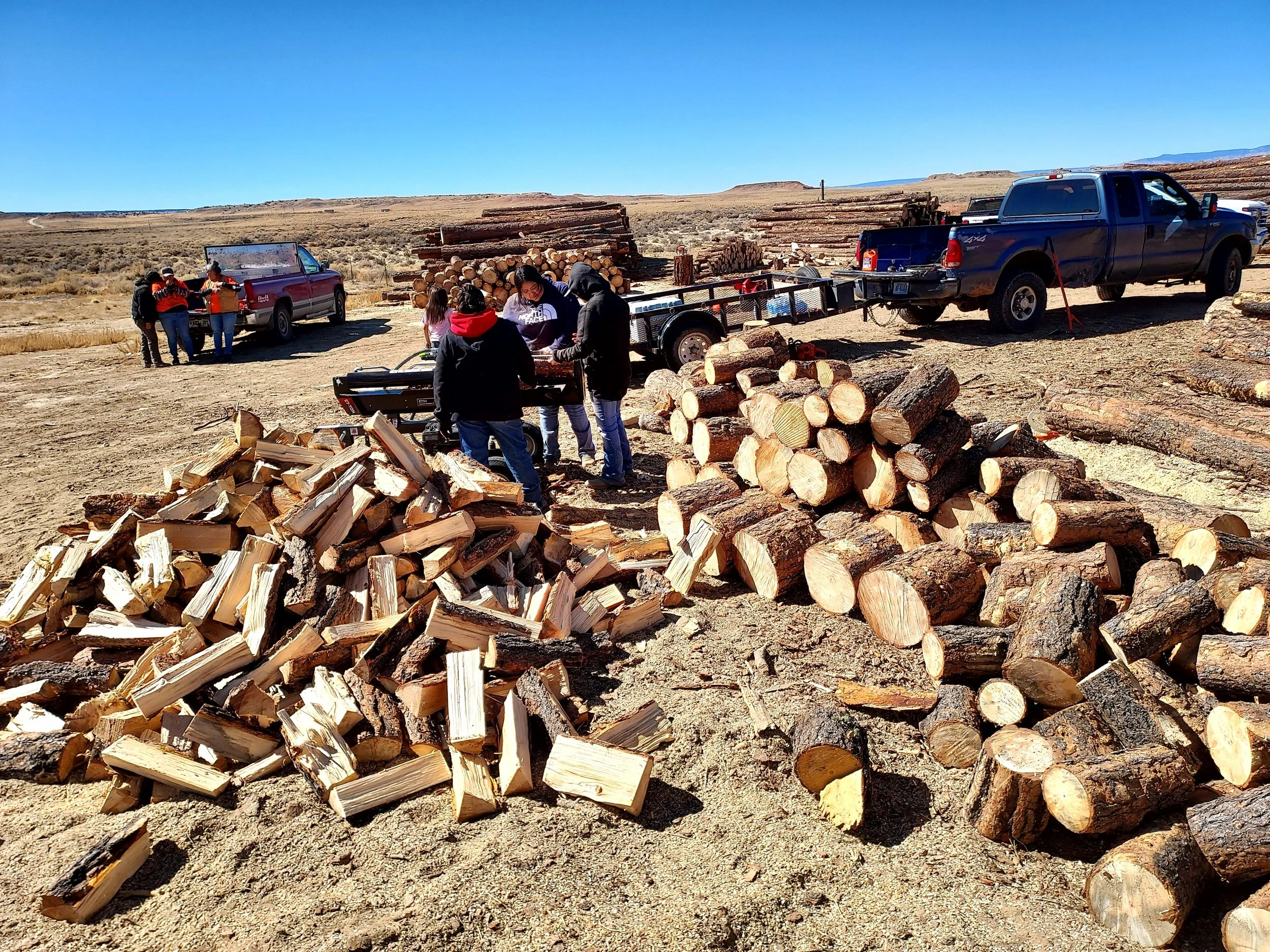 Zuni Mountains wood banks benefit from Alliance for Green Heat assistance