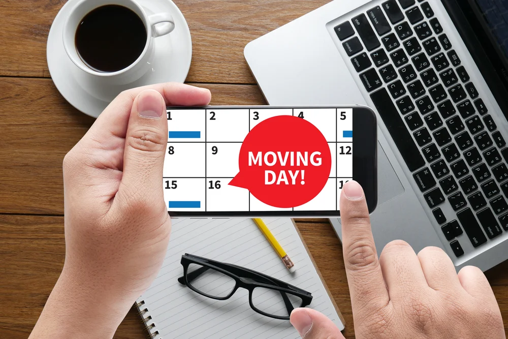 scheduling a move
