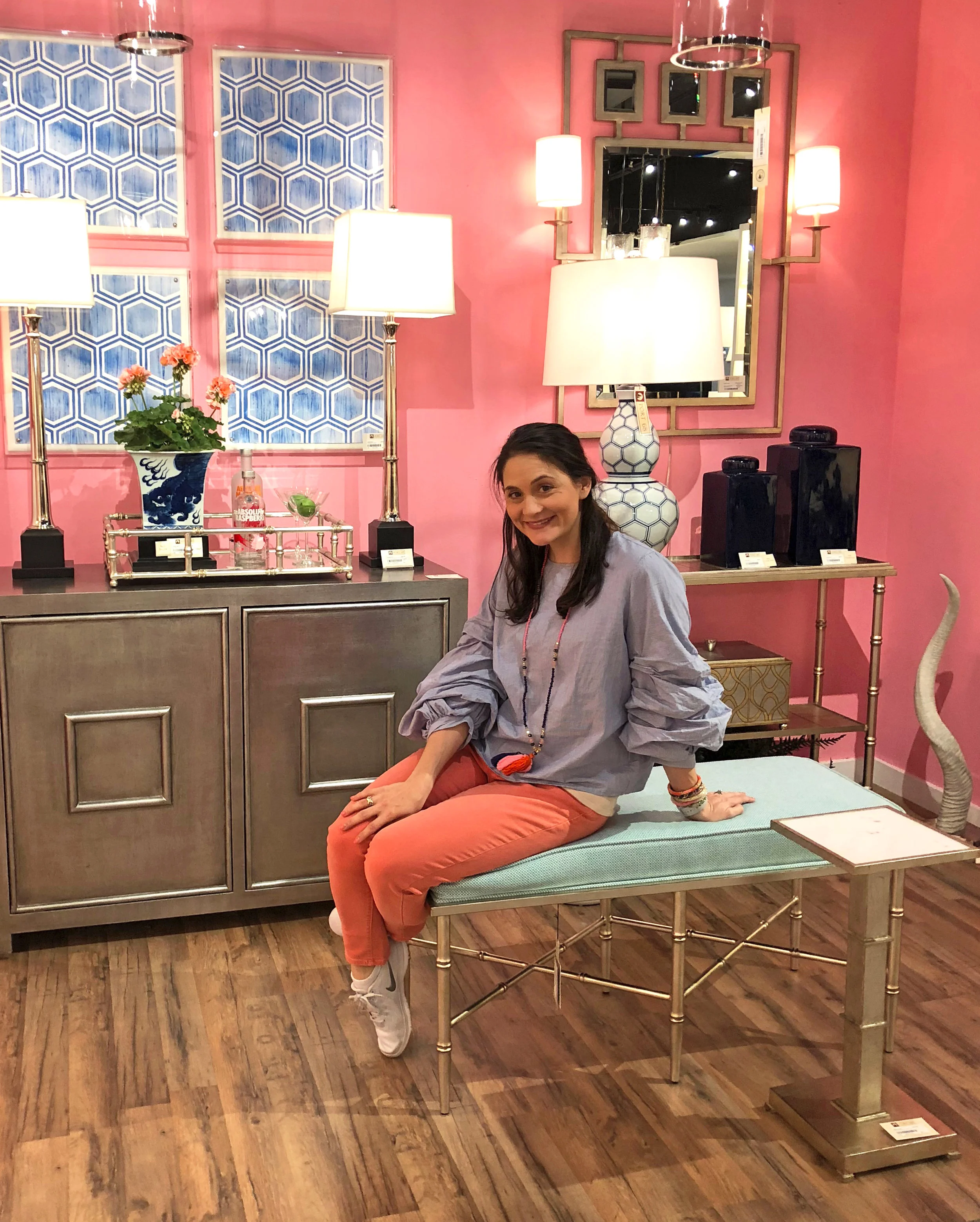 Melissa Mathe at High Point Market