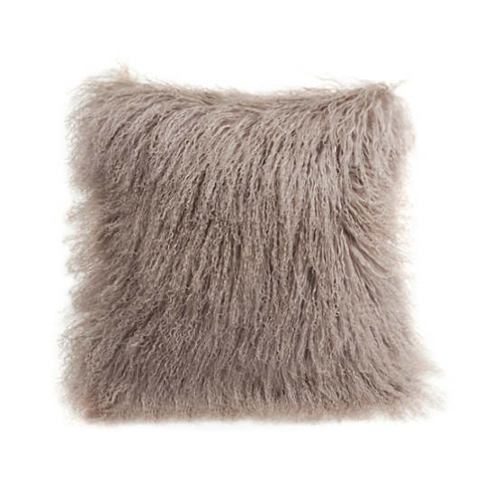 Longwool Tibetan Sheepskin  Decorative Pillow Pine Cone Hill.png