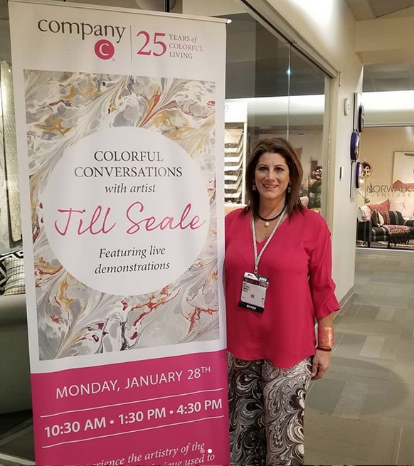 Company C and Jill Seale at Las Vegas Market 2019