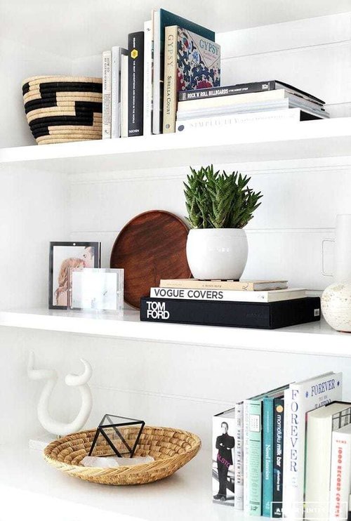 How Athena Calderone Created Her 20' Marble Floating Kitchen Shelf