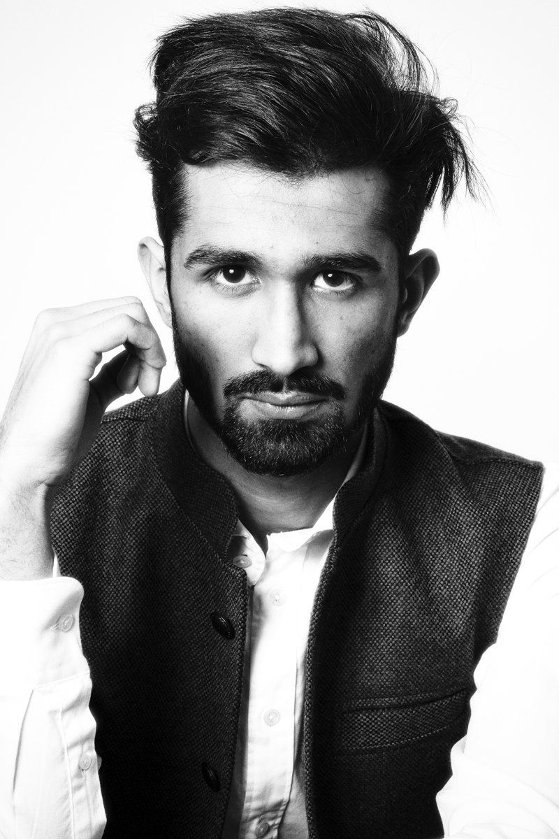 Model: Hans Sandhu, Make up Artist: Anita Maria