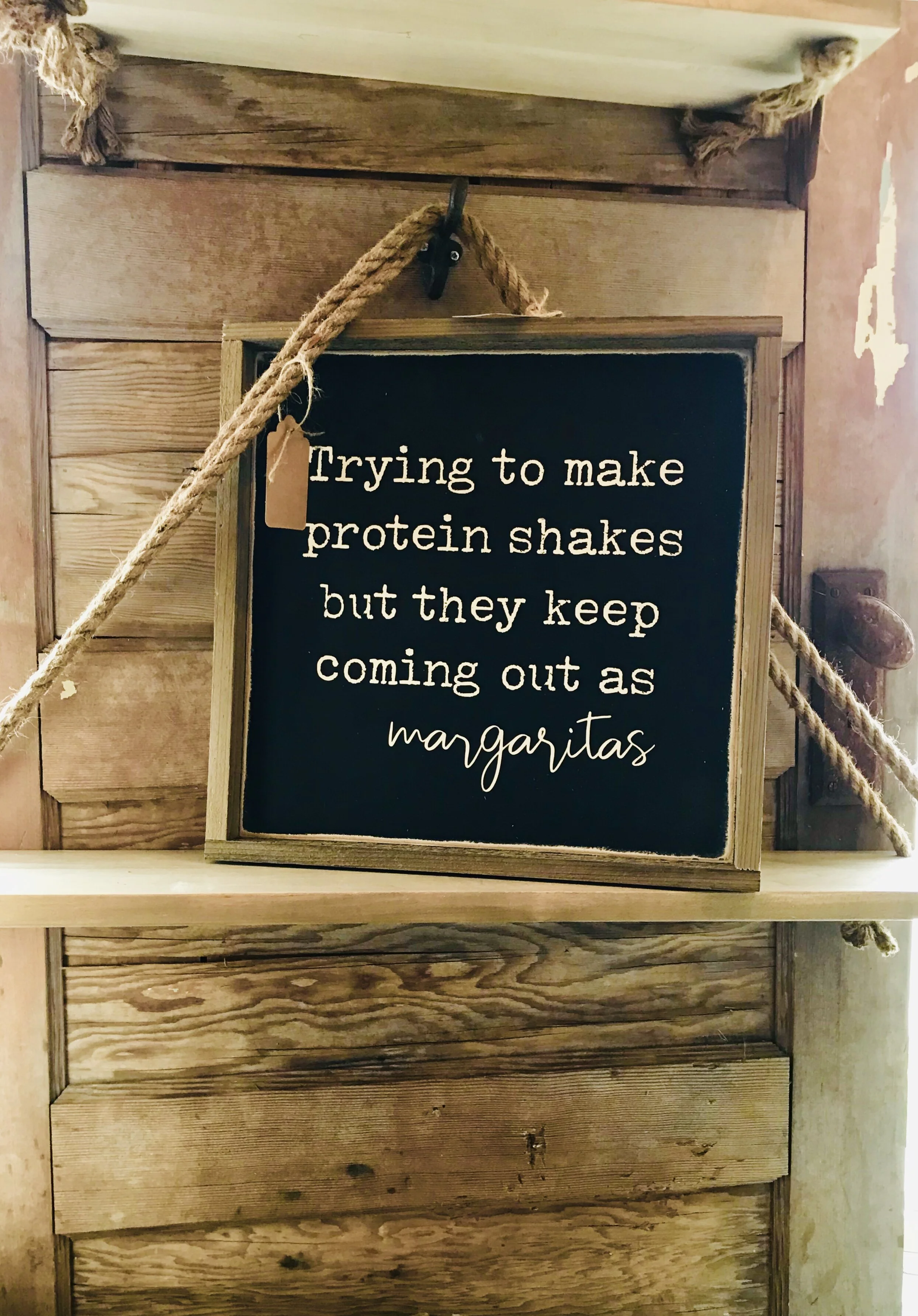 MARGARITAS &amp; PROTEIN SHAKES