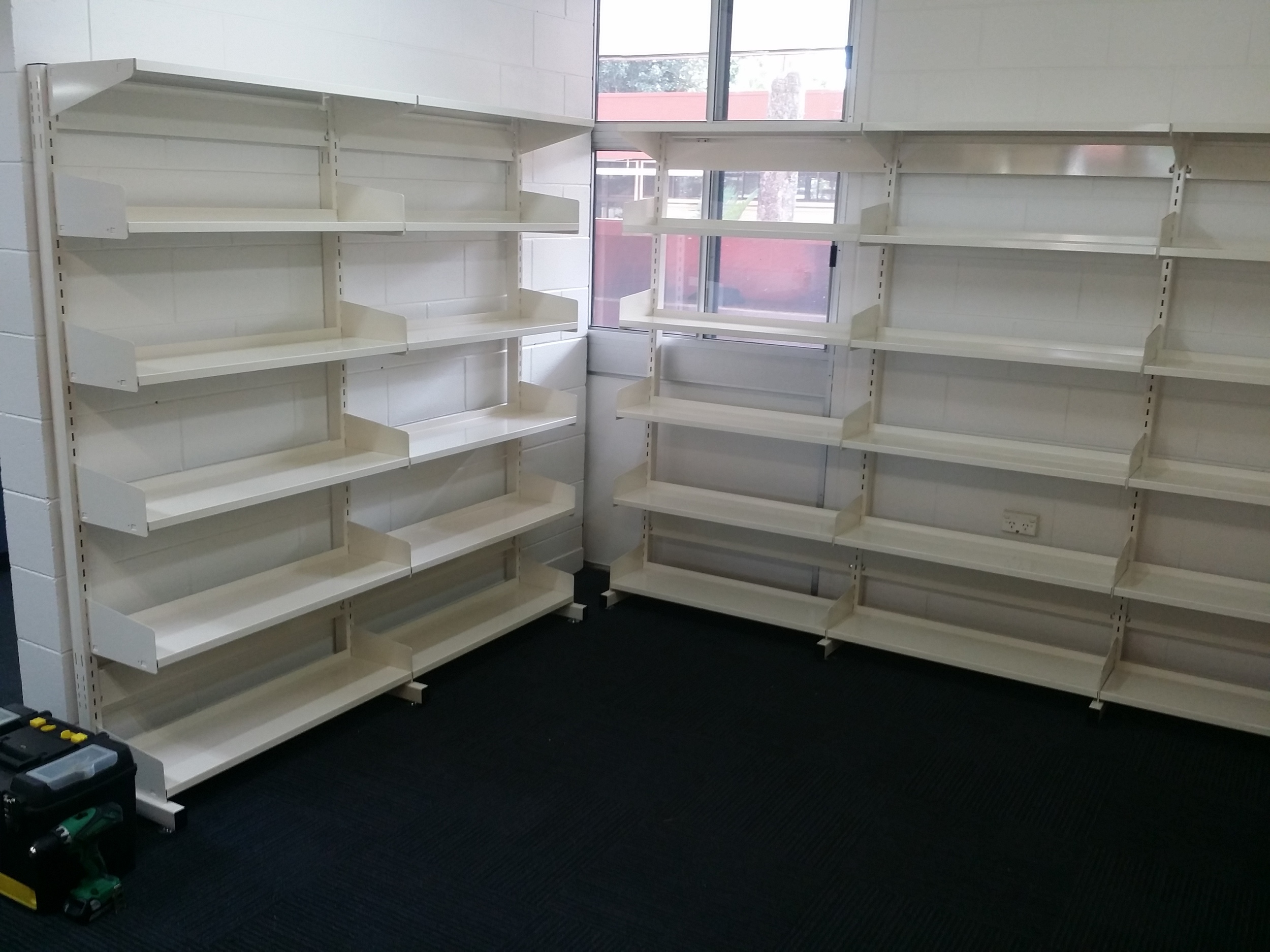 School Shelving Installation