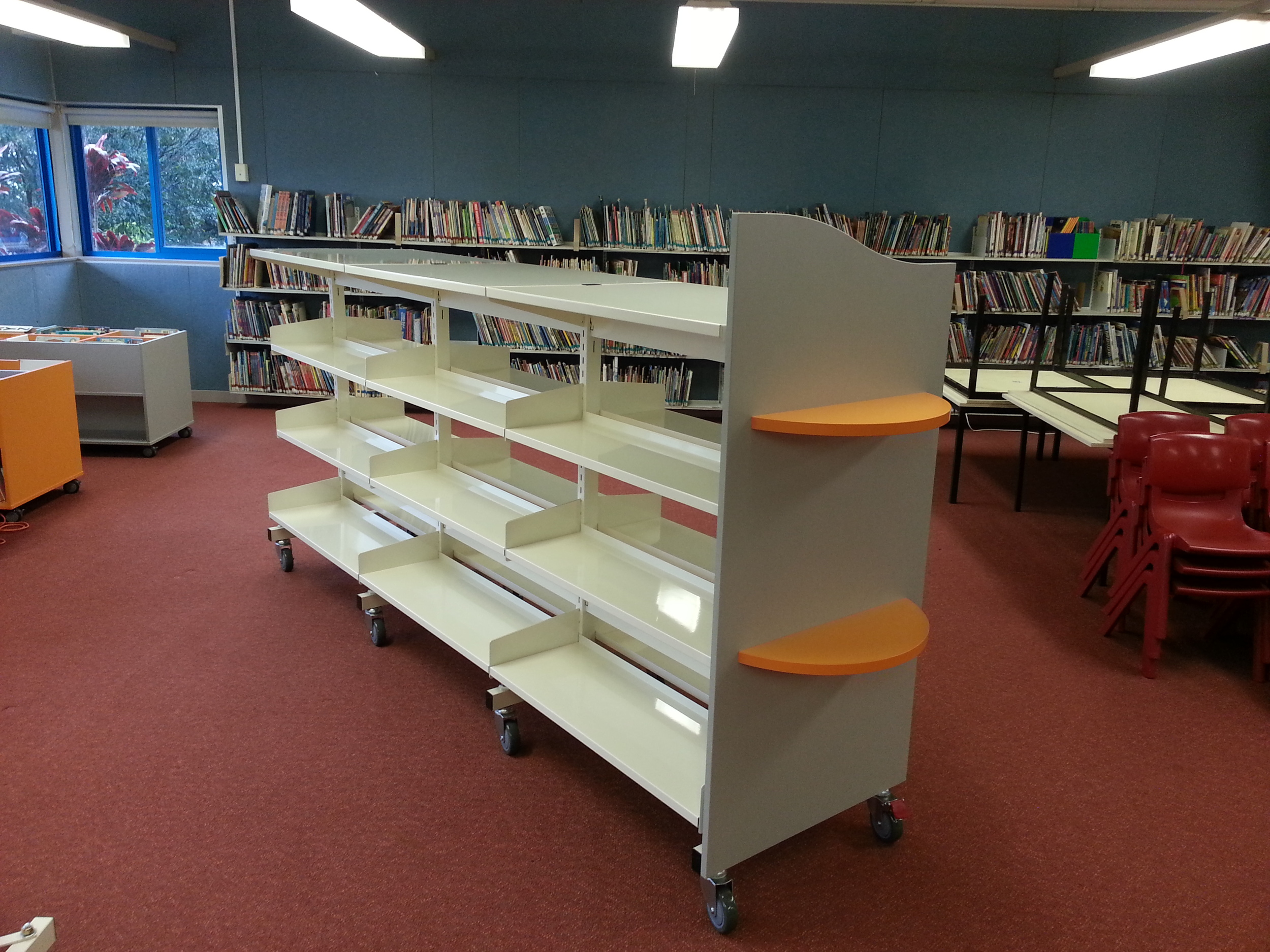 School Library Shelving Installation