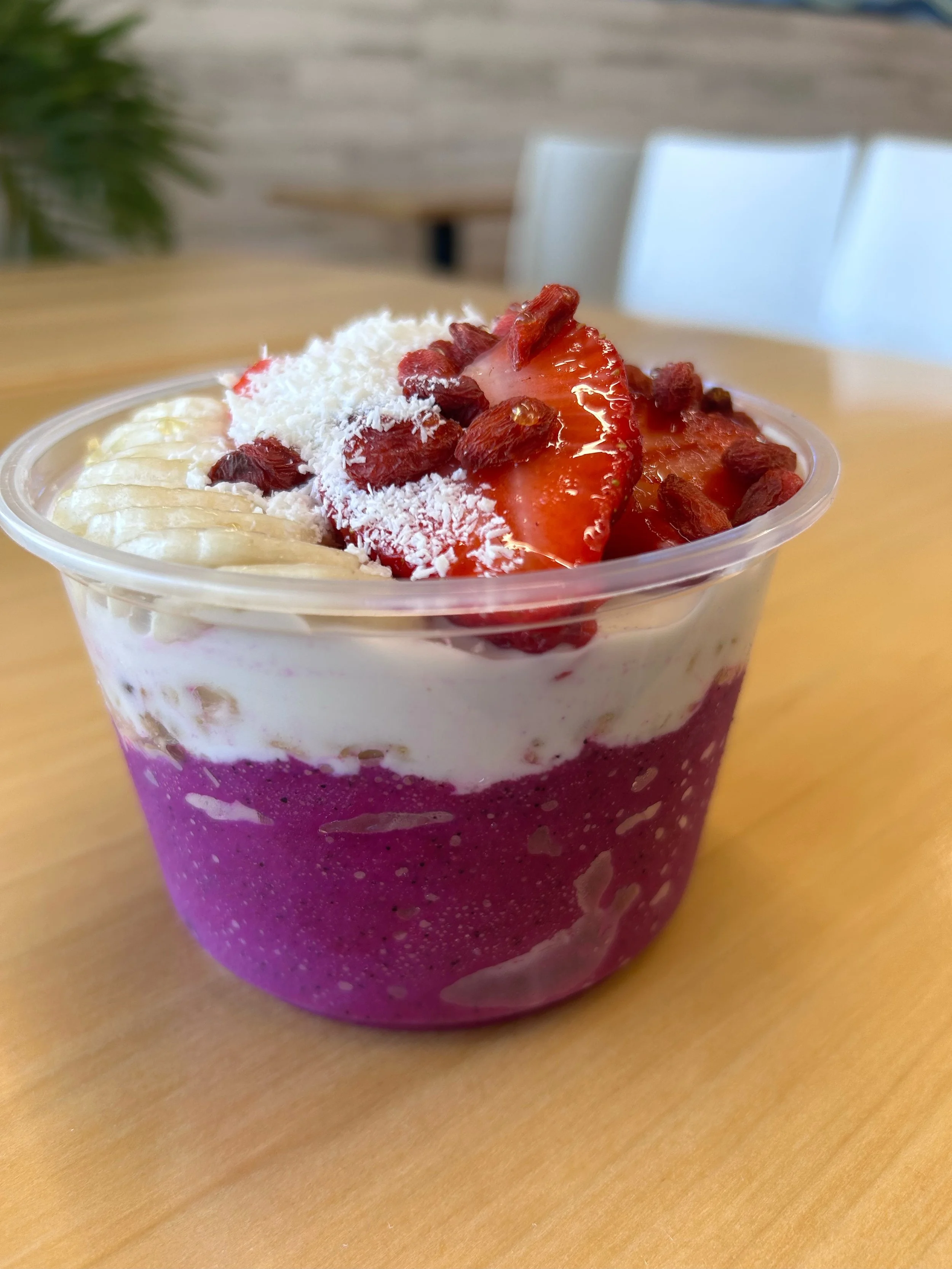 best acai bowls in Hendersonville and Nashville. Best pitaya bowls in town.