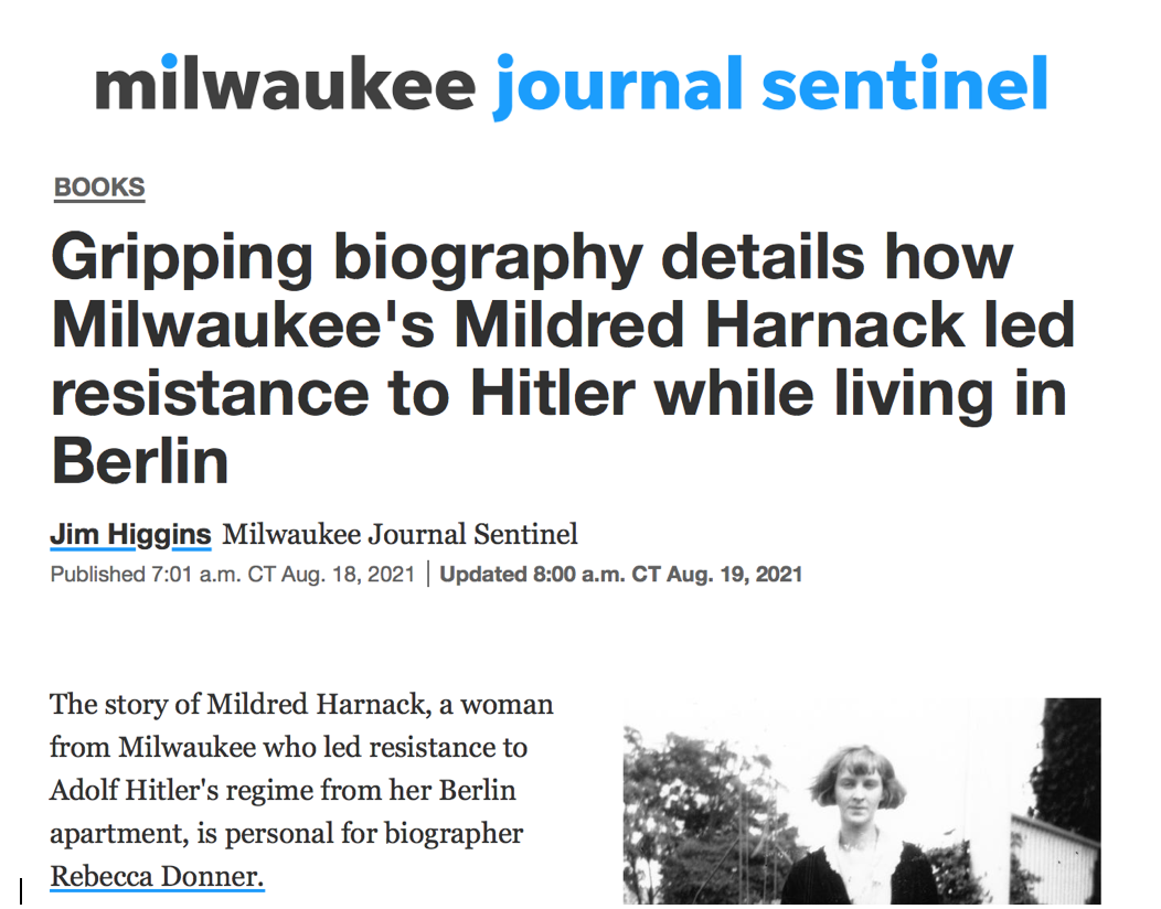 MILWAUKEE JOURNAL SENTINEL: Article by Jim Higgins