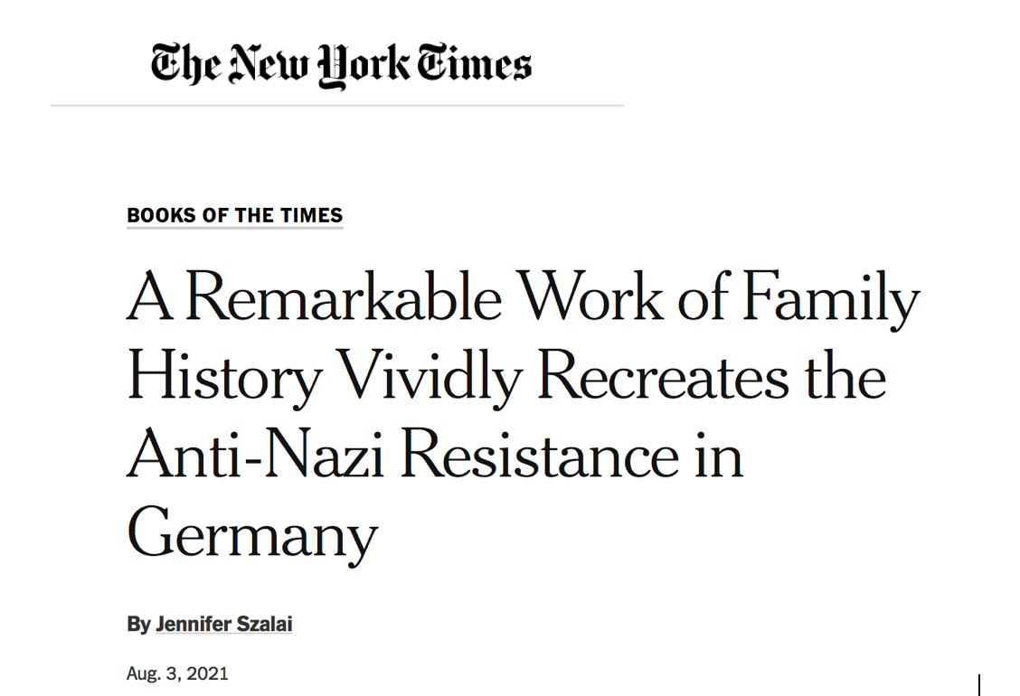 THE NEW YORK TIMES: Review by Jennifer Szalai