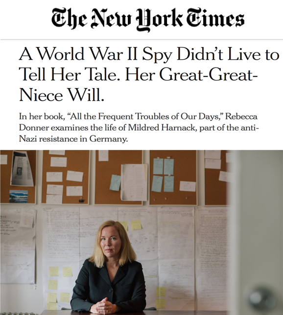 THE NEW YORK TIMES: Profile by Kate Dwyer