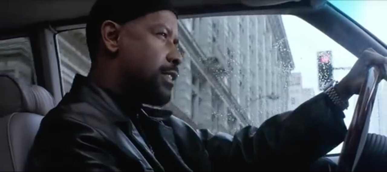 Denzel Washington as Alonzo Harris in Training Day (Antoine Fuqua, Warner Brothers, 2001)