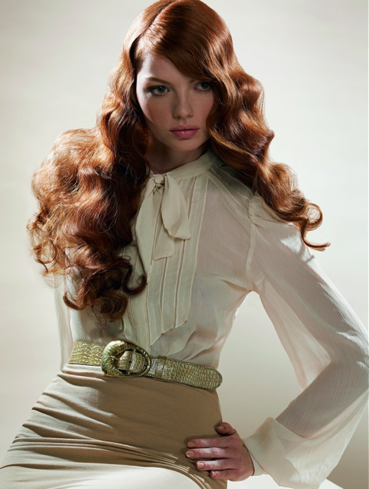 detail-classic-style-type-white-blouse-long-red-hair-brushedwaves-belt-pencil-skirt.jpg