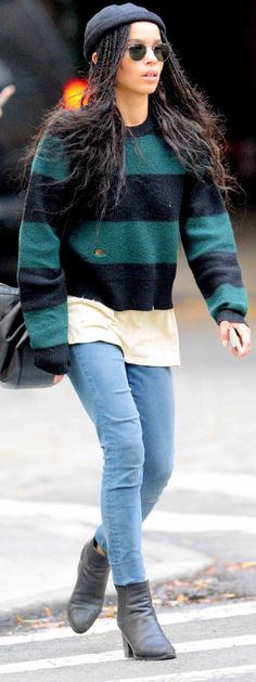 comfort-rebel-grunge-style-type-zoekravitz-stripe-print-sweater-beanie-dreads-jeans-skinny-booties-streetstyle.jpg