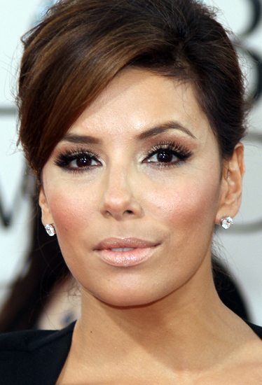 makeup-classic-style-type-evalongoria-nude-lips-diamond-earrings-updo.jpg