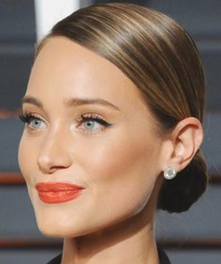 makeup-classic-style-type-hair-sleek-bun-orange-lipstick-diamond-earrings.jpg
