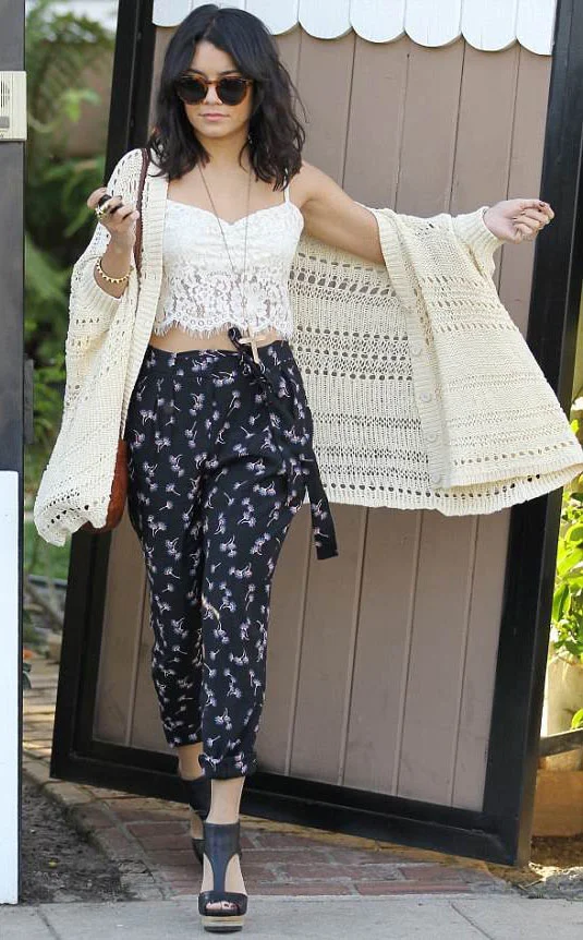 vanessa hudgens boho outfits