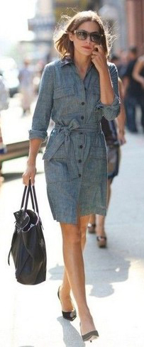 blue-med-dress-a-black-shoe-pumps-black-bag-sun-shirt-wear-style-fashion-spring-summer-oliviapalermo-celebrity-hairr-work.jpg