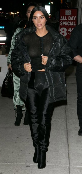 black-top-sheer-black-jacket-coat-puffer-kimkardashian-brun-fall-winter-dinner.jpg