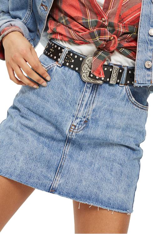 Denim Miniskirt