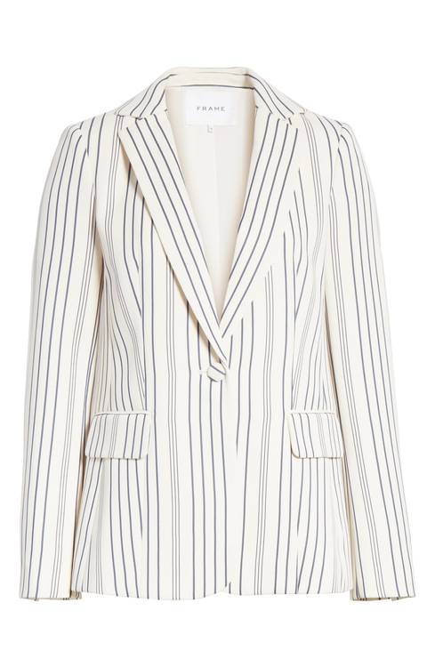 Stripe Blazer