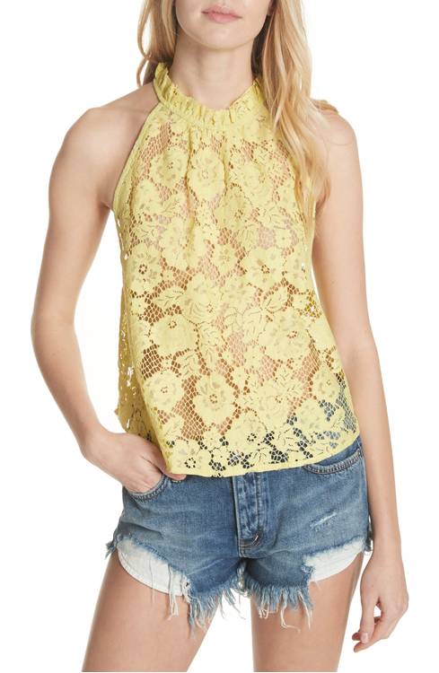 Sweet Meadow Dreams Lace Top