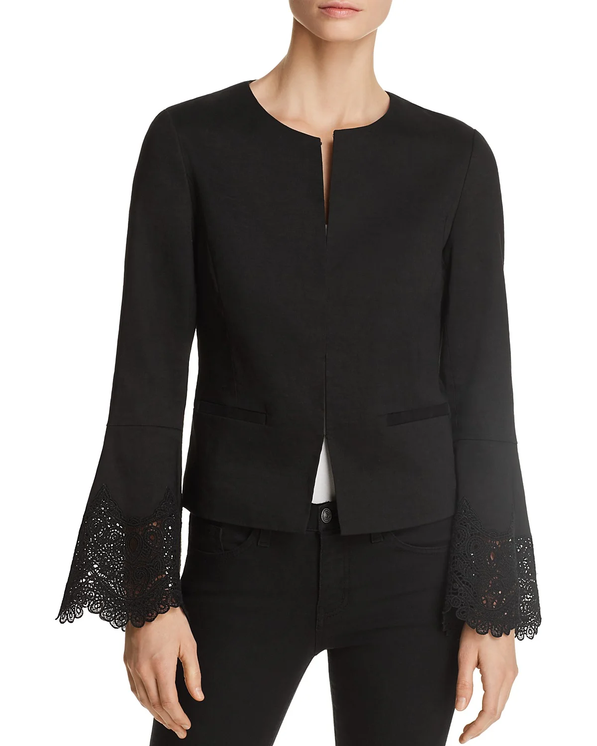 Neve Lace-Inset Jacket