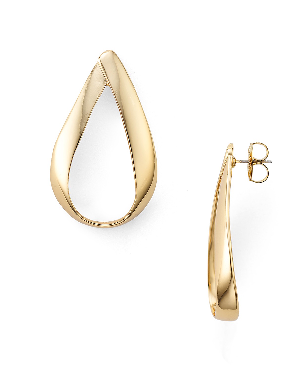 Wavy Teardrop Earrings