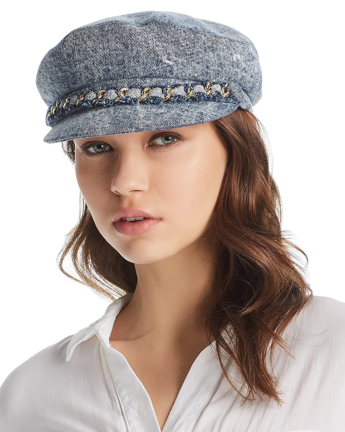 Marina Denim Newsboy Cap