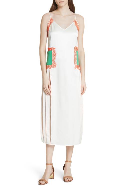 Claire Silk Midi Dress