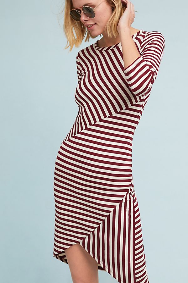 Striped Midi Dress