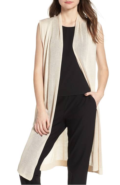 Longline Mesh Vest