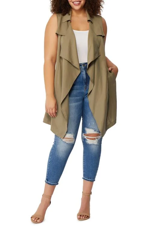 Flyaway Trench Coat Vest