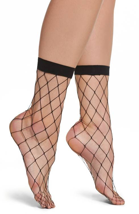 Fishnet Ankle Socks