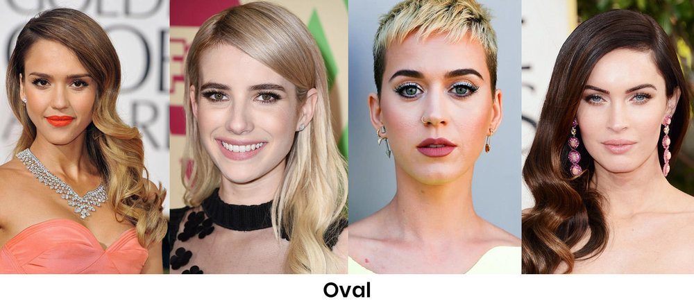 Oval face shape | HOWTOWEAR Fashion