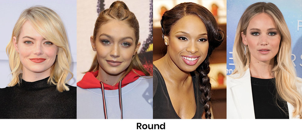 Round Face Shape Howtowear Fashion