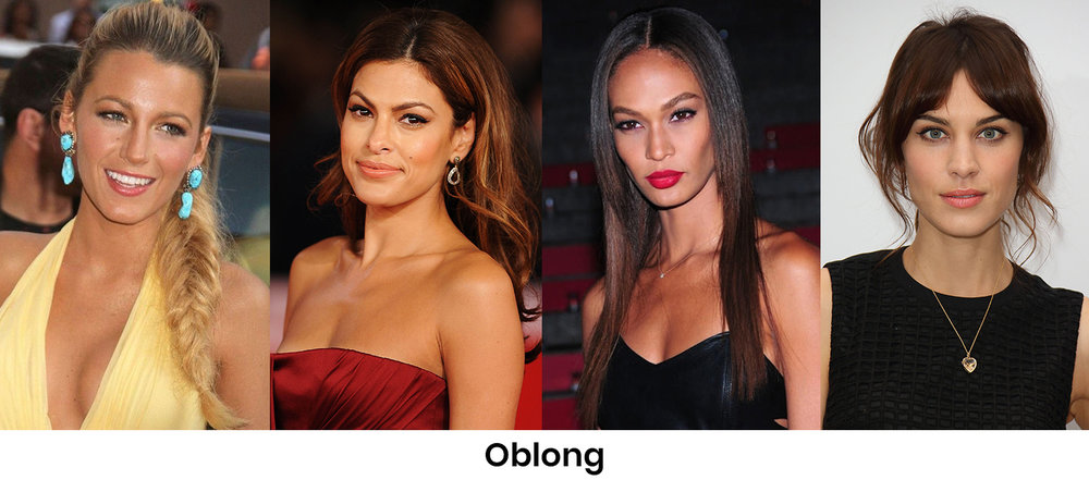 Oblong face shape | HOWTOWEAR Fashion