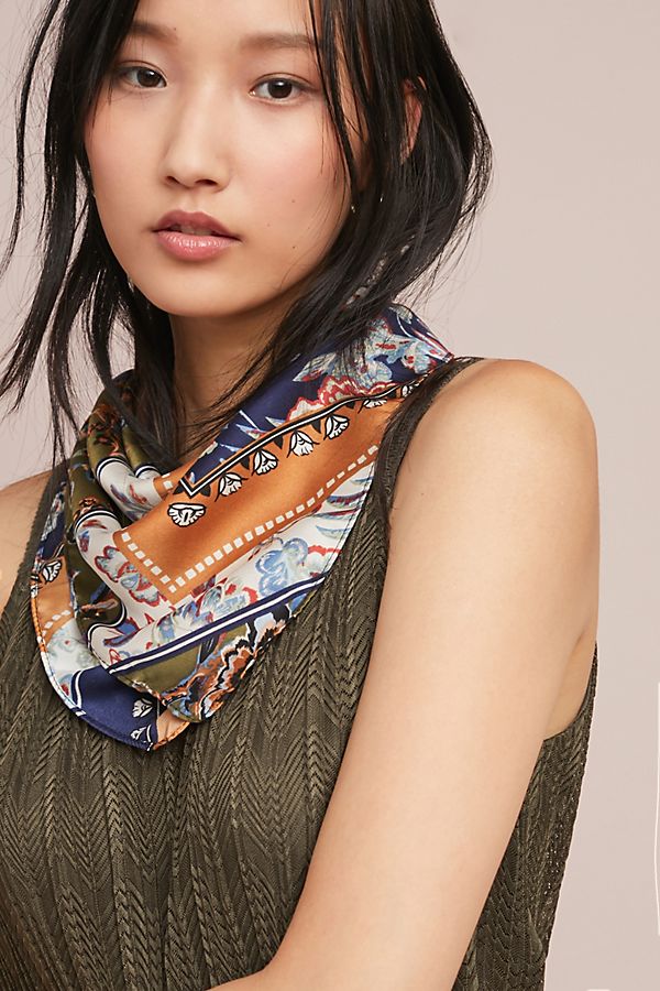 Oversized Patchwork Bandana Scarf