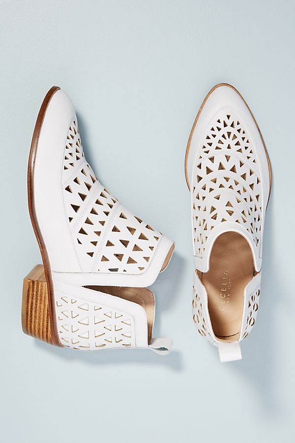 Cecelia New York Catherine Perforated Booties