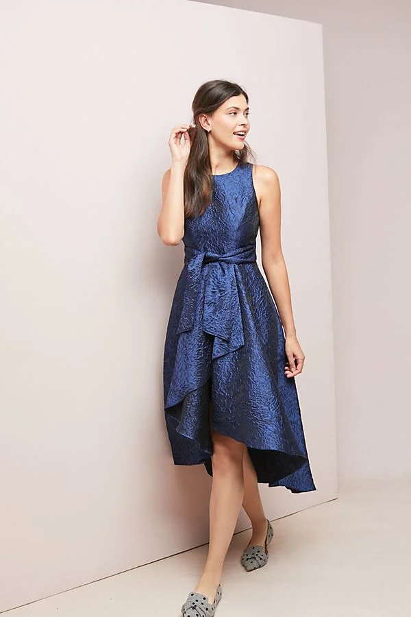 Shoshanna Textured Ball Gown