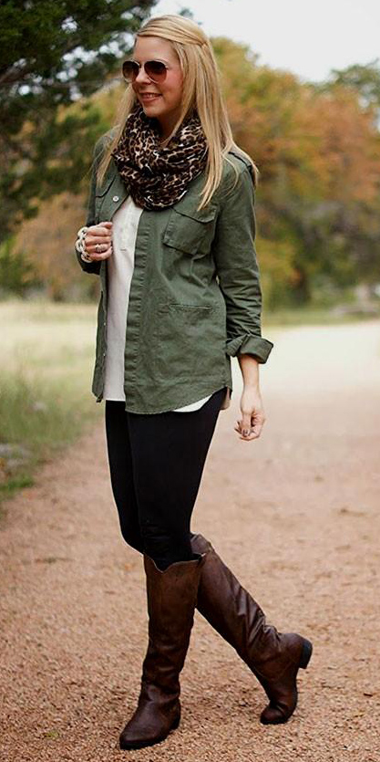 Olive green button downs | HOWTOWEAR Fashion