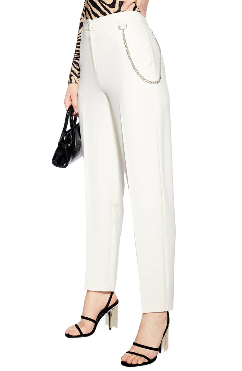 Chain Clean Peg Trousers