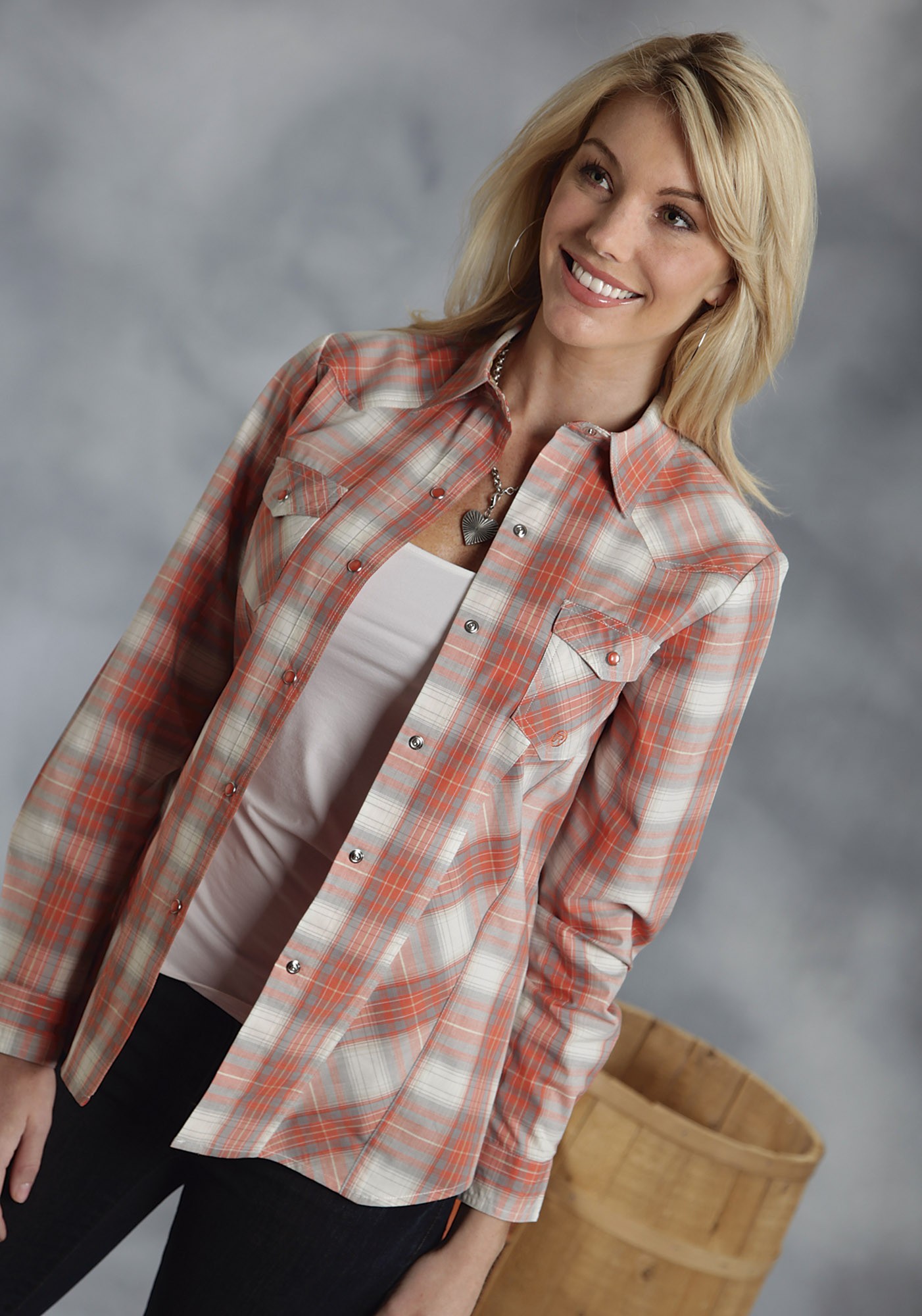 How to style an orange flannel ...