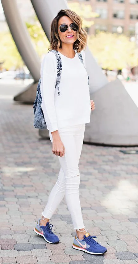 How To Wear Blue Shoes Howtowear Fashion