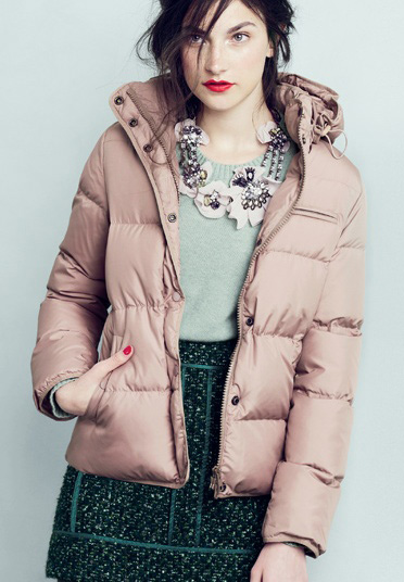 Pastel pink puffer jackets | HOWTOWEAR Fashion