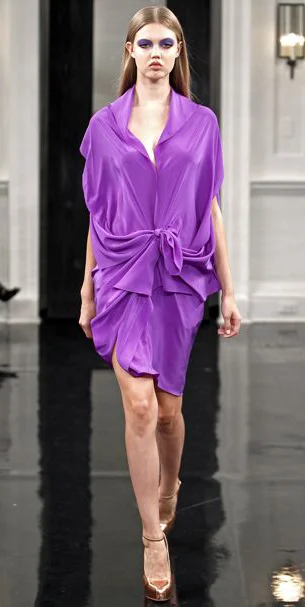 royal purple outfit